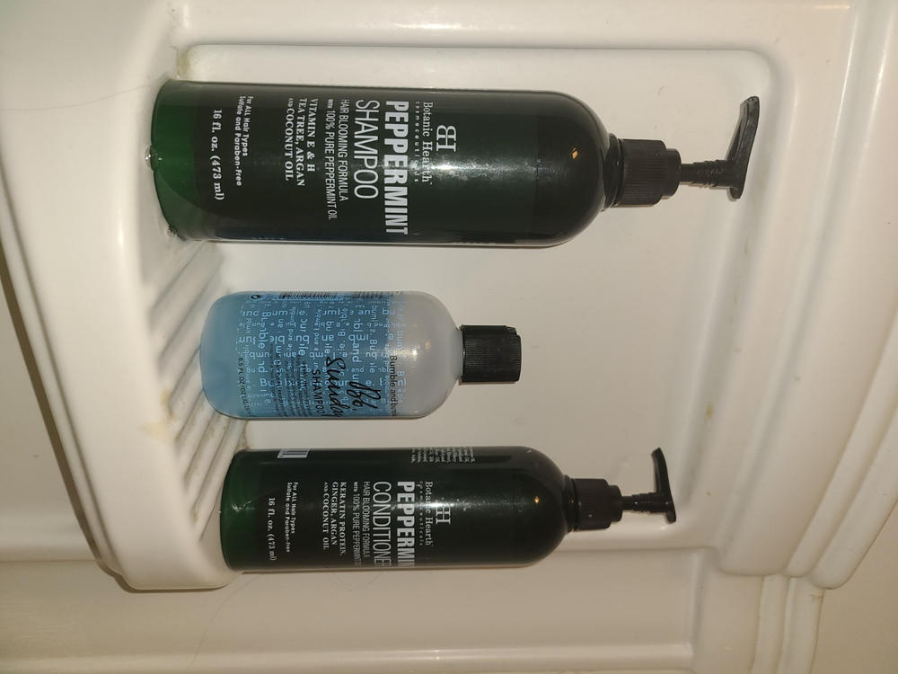 Peppermint Oil Shampoo and Conditioner Set - Customer Photo From Shirley M Bressman
