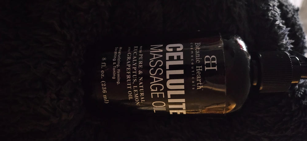 Cellulite Massage Oil with Eucalyptus Oil | 8 fl oz - Customer Photo From Anonymous