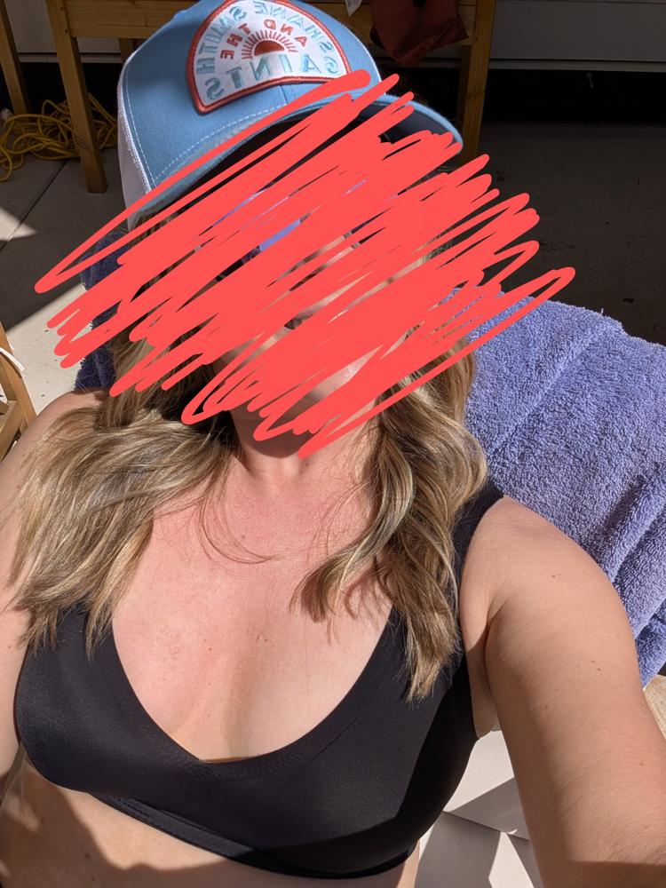 Black Bralette - Customer Photo From Stefanie Stewart
