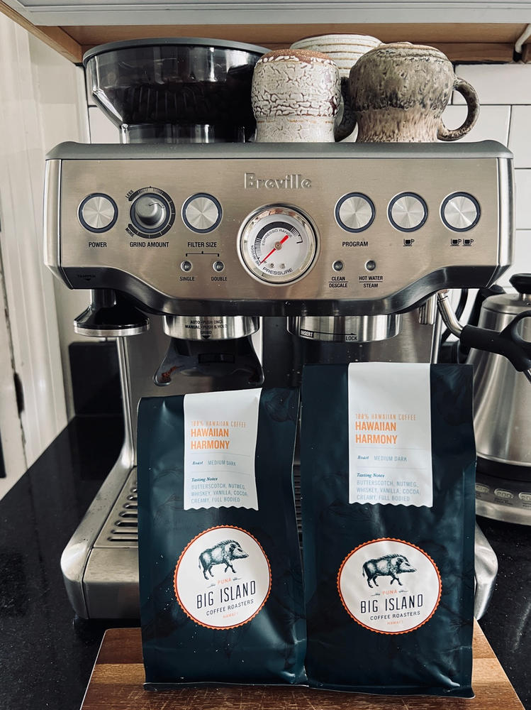 Kona Espresso Blend Coffee - Hawaiian Harmony - Big Island Coffee