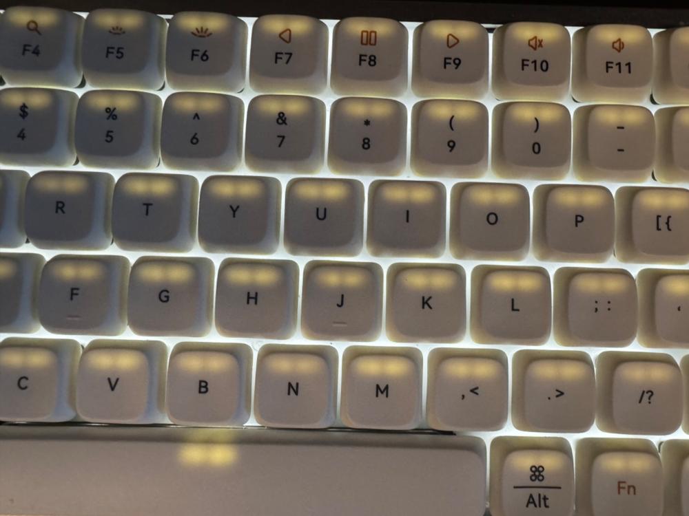 LOFREE Flow 75% Low Profile Keyboard - Customer Photo From Dina Chen