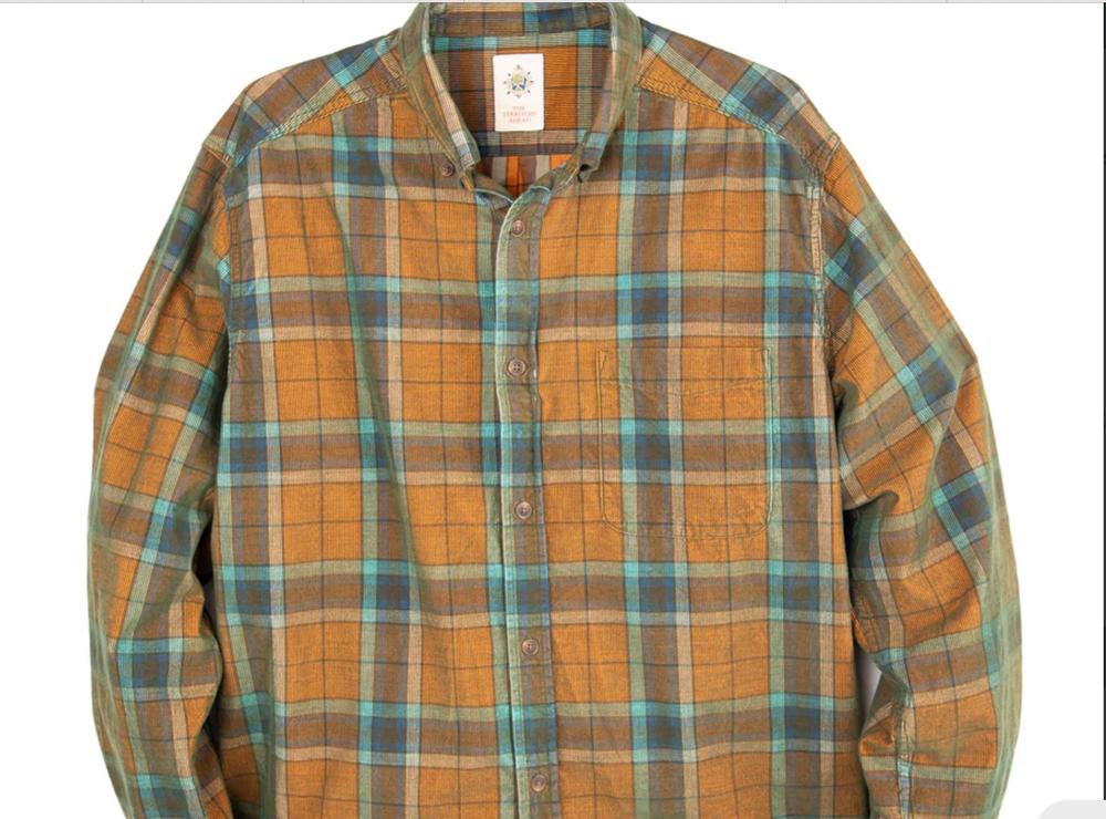 Old Steamboat Plaid Corduroy Shirt - Customer Photo From Melissa