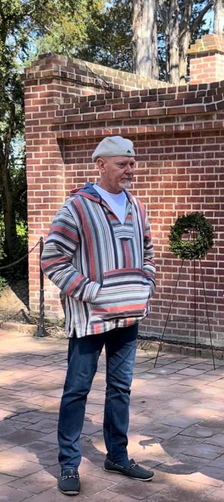 Samudra Striped Hoodie - Customer Photo From Gary Stewart