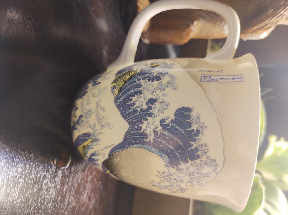 Hokusai The Great Wave Java Mug - Customer Photo From Drew Stanford