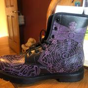 SpiritualShirt Purple DragonFly Mandala Boots Review