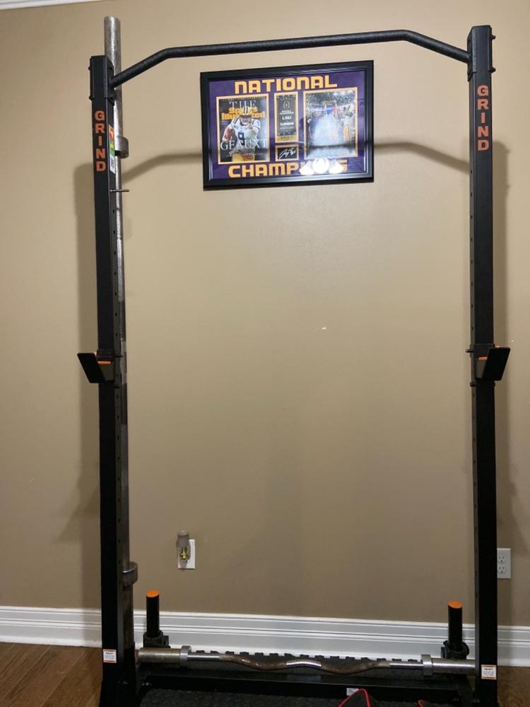 GRIND Alpha1000 Squat Stand - Customer Photo From Kurt Mayes