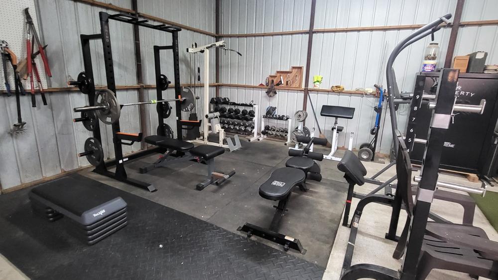 GRIND Chaos4000 Half Rack - Customer Photo From Stephen Weismann