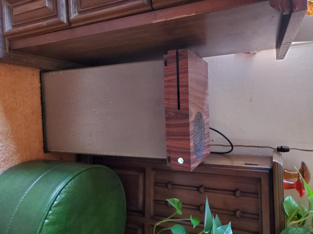 Xbox One S / X Wood Cover - Customer Photo From ALBERT GARCIA