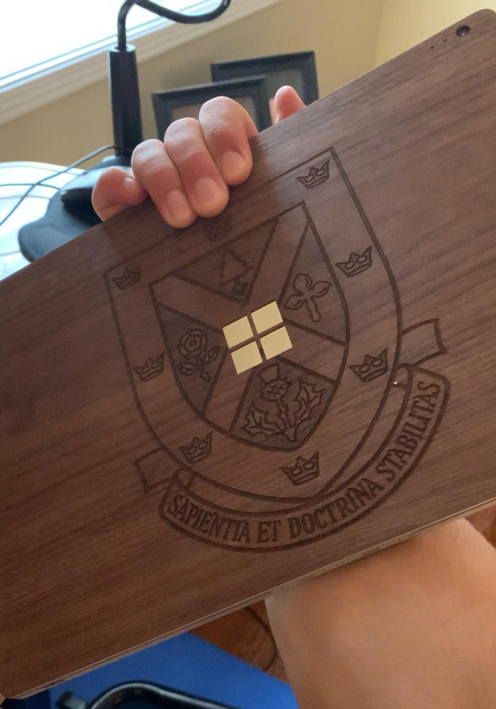 Surface Book / Book 2 / Book 3 wood cover - Customer Photo From Brett McGonigal