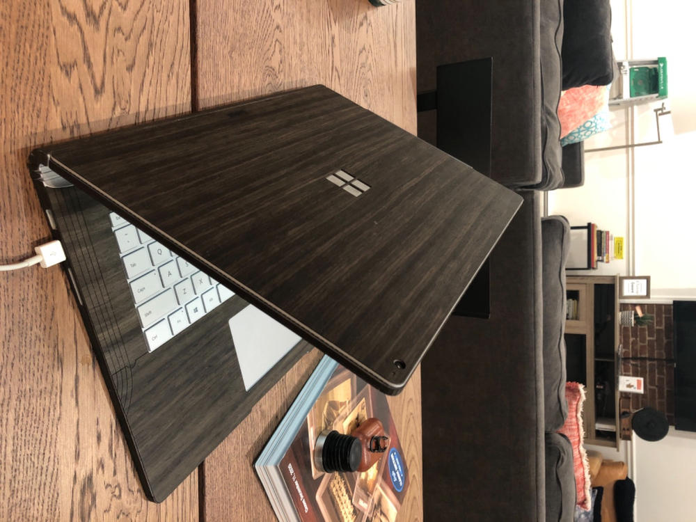 Surface Book / Book 2 / Book 3 wood cover - Customer Photo From Kenneth Brophy