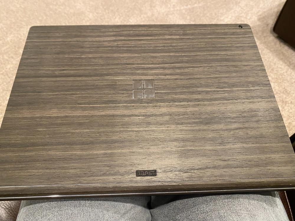 Surface Book / Book 2 / Book 3 wood cover - Customer Photo From Jeff McDonald