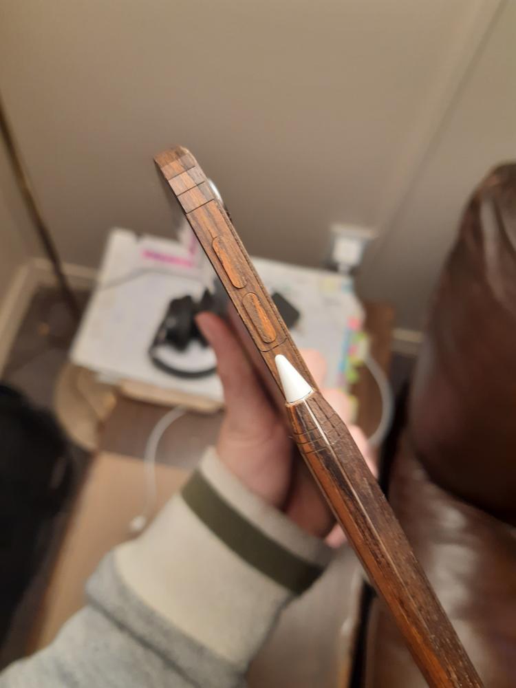 Apple Pencil 1st / 2nd generation wood cover - Customer Photo From Dawn