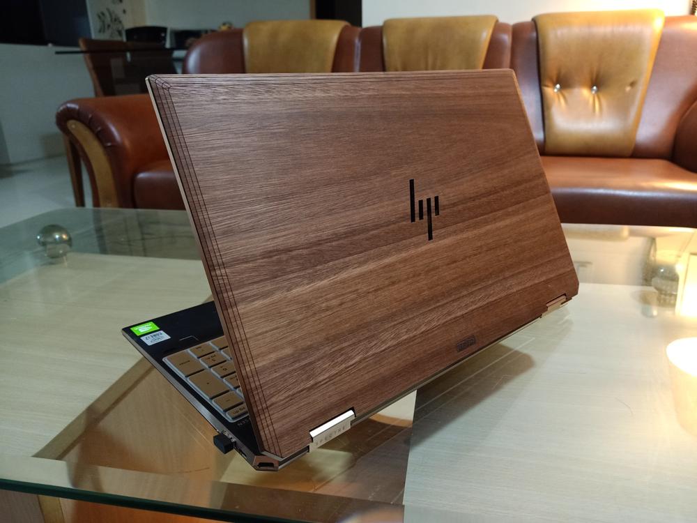 HP Spectre / Envy x360 wood cover - Customer Photo From YOGI BHATT SN-14524