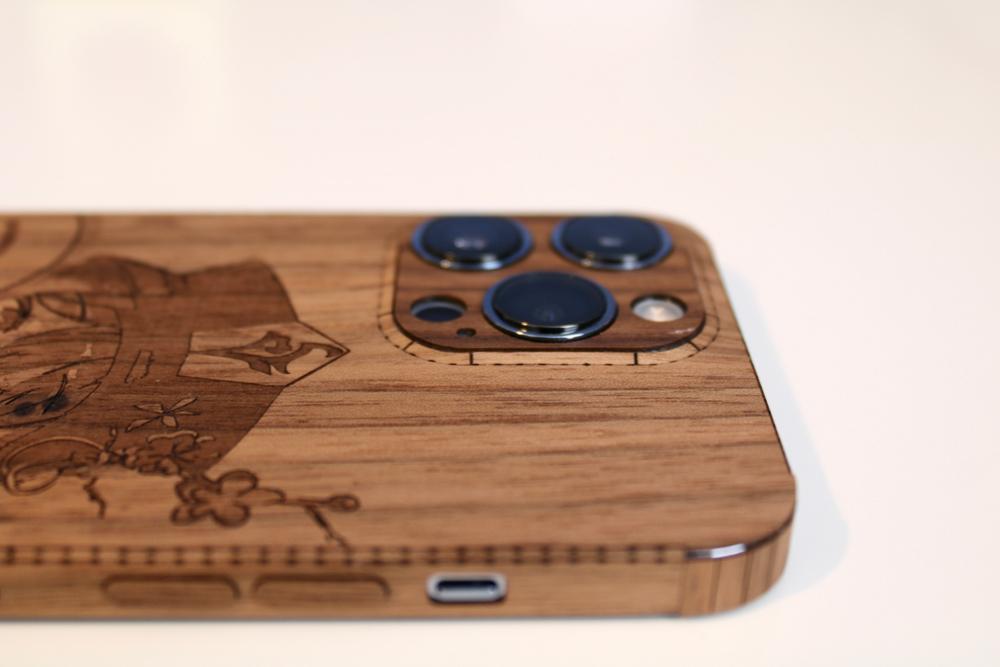 iPhone 13 / mini /  Pro / Pro Max wood cover - Customer Photo From UxiMr