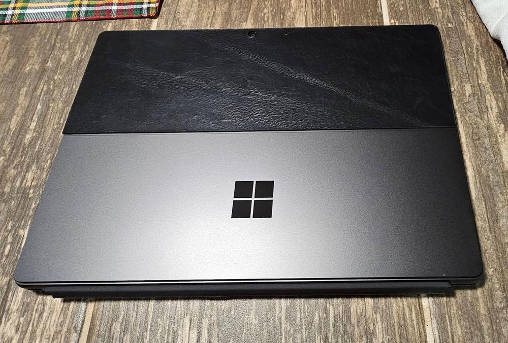 Surface Pro / Go Tablet Leather Cover - Customer Photo From Steve Shepps