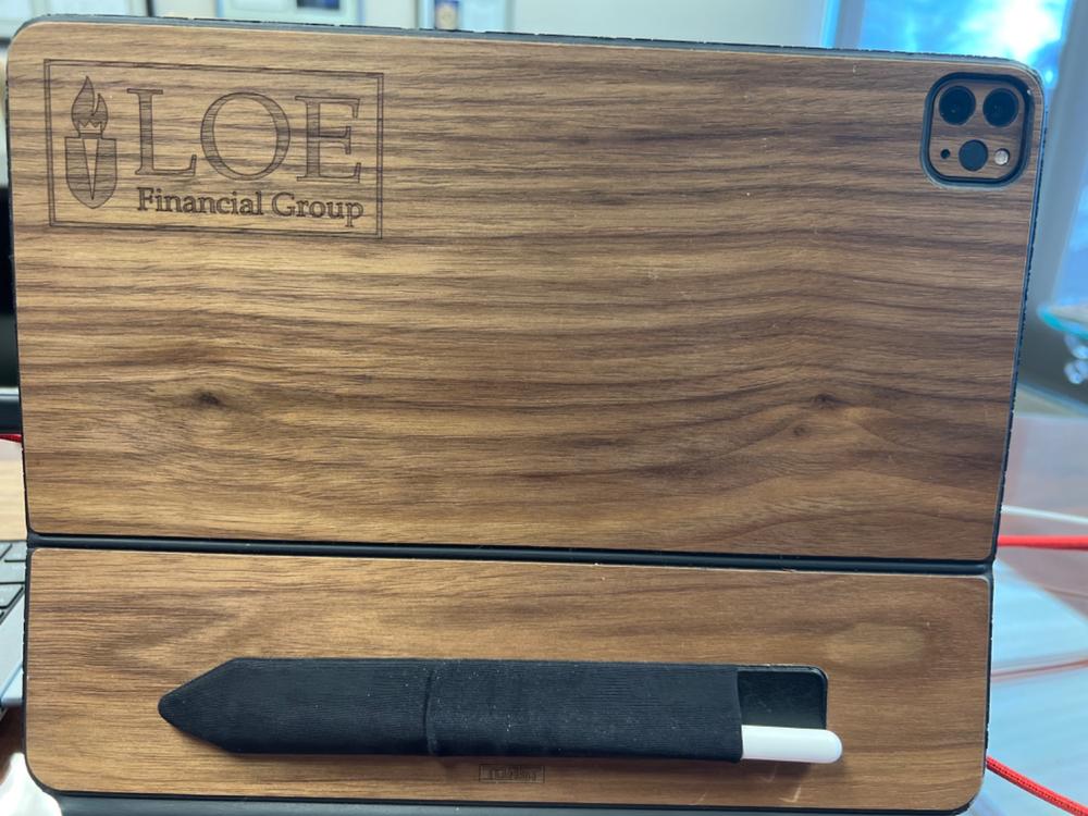 iPad Covers & Magic/ Smart Folio / Smart Keyboard wood covers  - Customer Photo From Don Oliphant