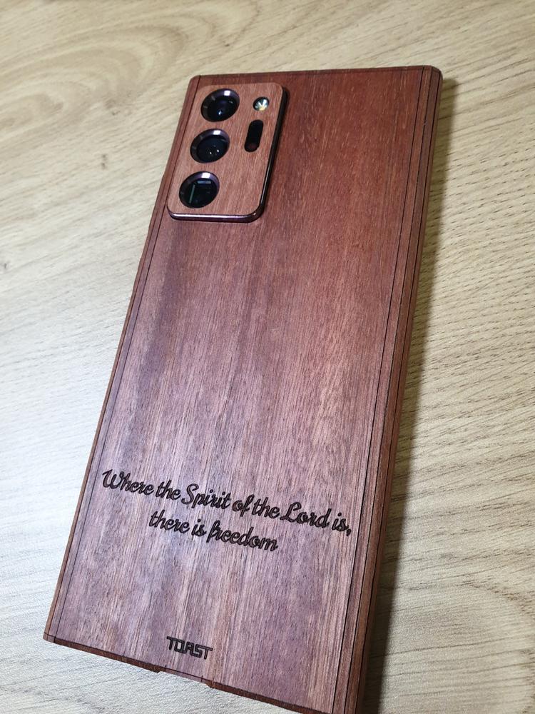 Note20 / Note20 Ultra Wood cover - Customer Photo From Jonah.HA