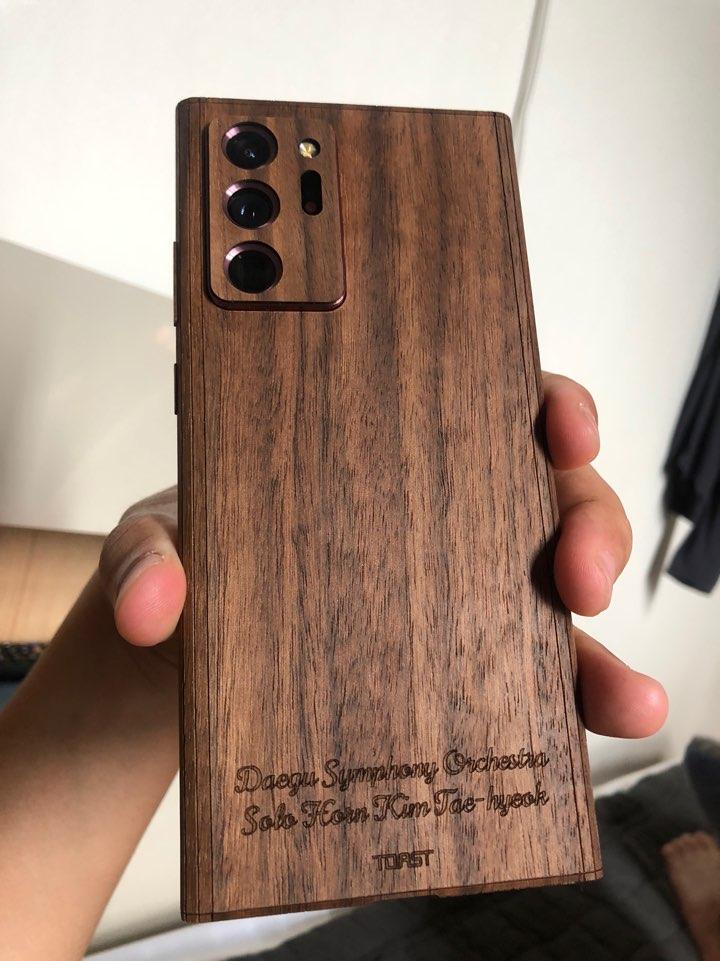 Note20 / Note20 Ultra Wood cover - Customer Photo From Kim Tae-hyeok