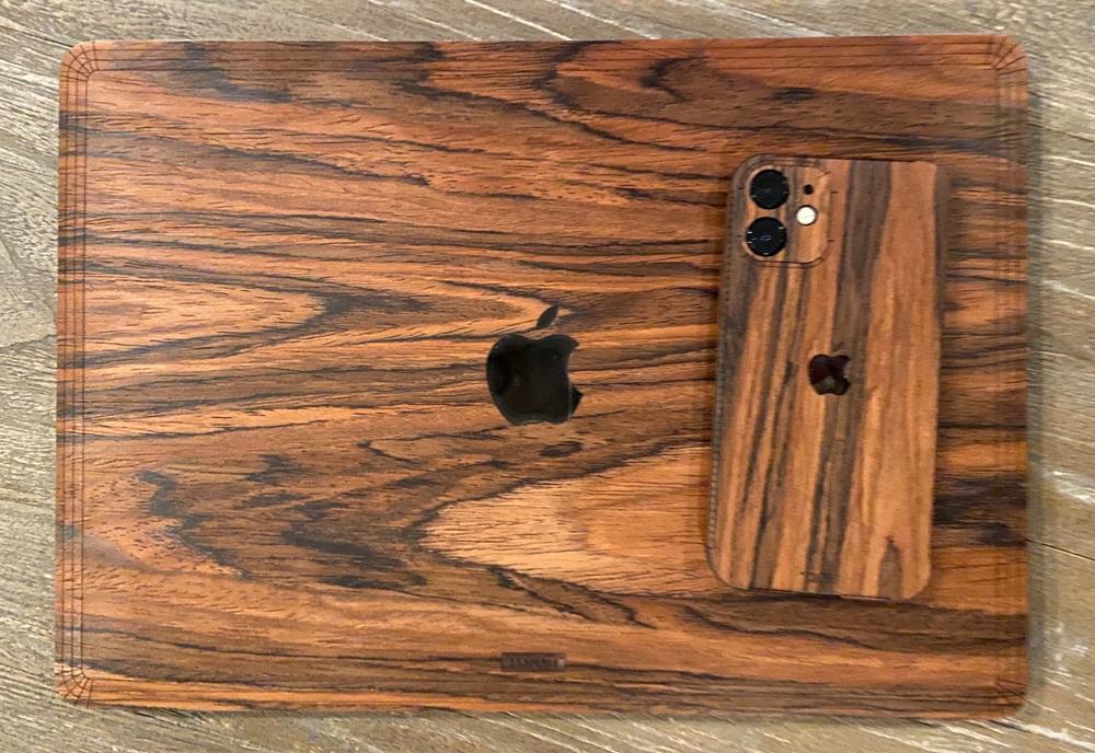 iPhone 12 / mini /  Pro / Pro Max wood cover - Customer Photo From Jason S