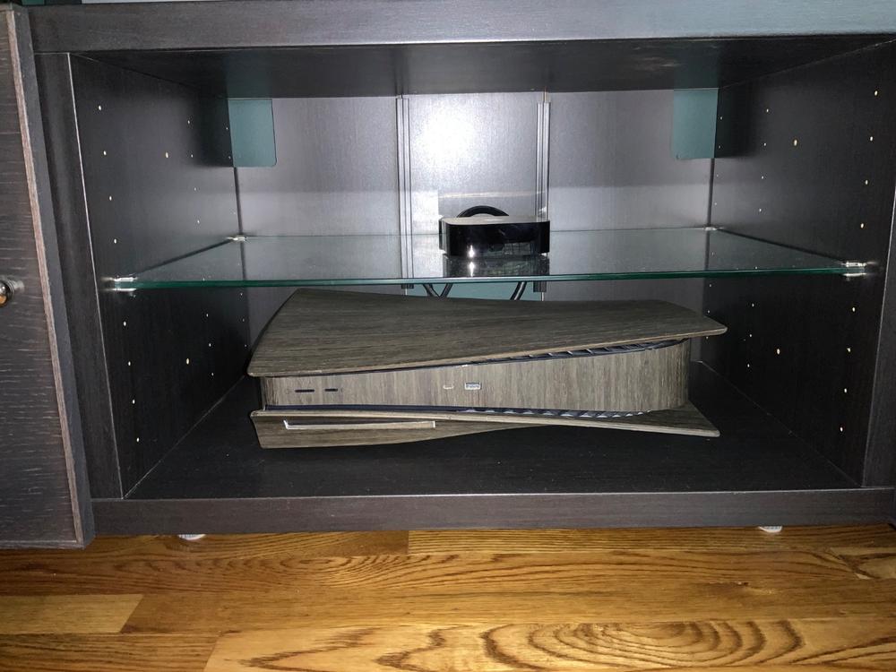 PlayStation 5 Wood Cover - Customer Photo From Jesse Driscoll
