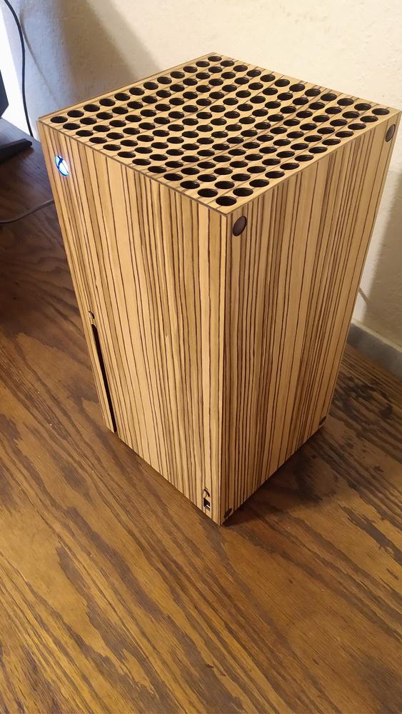 Xbox Series X wood cover - Customer Photo From Adny