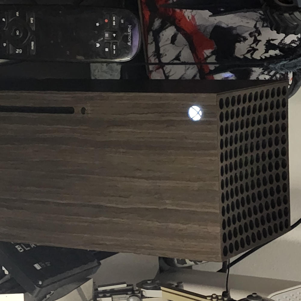 Xbox Series X wood cover - Customer Photo From Topher Hurley