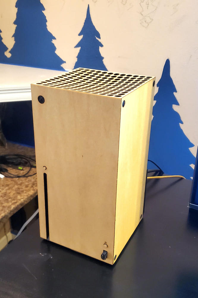Xbox Series X wood cover - Customer Photo From Steven