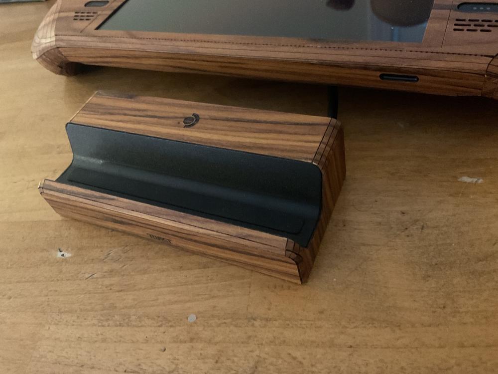 Steam Deck wood cover - Customer Photo From Jimbo Harris