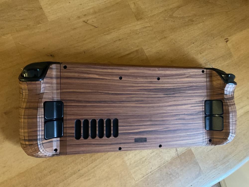 Steam Deck wood cover - Customer Photo From Jimbo Harris