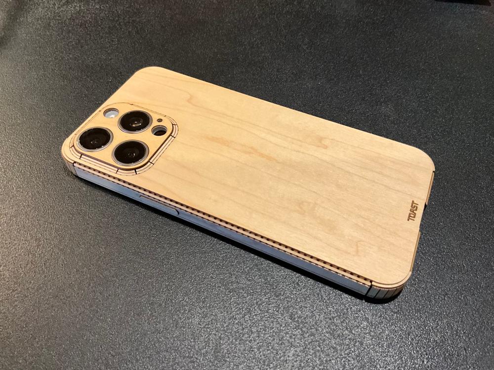 iPhone 15 / Plus / Pro / Pro Max wood cover - Customer Photo From Jonathan Ott
