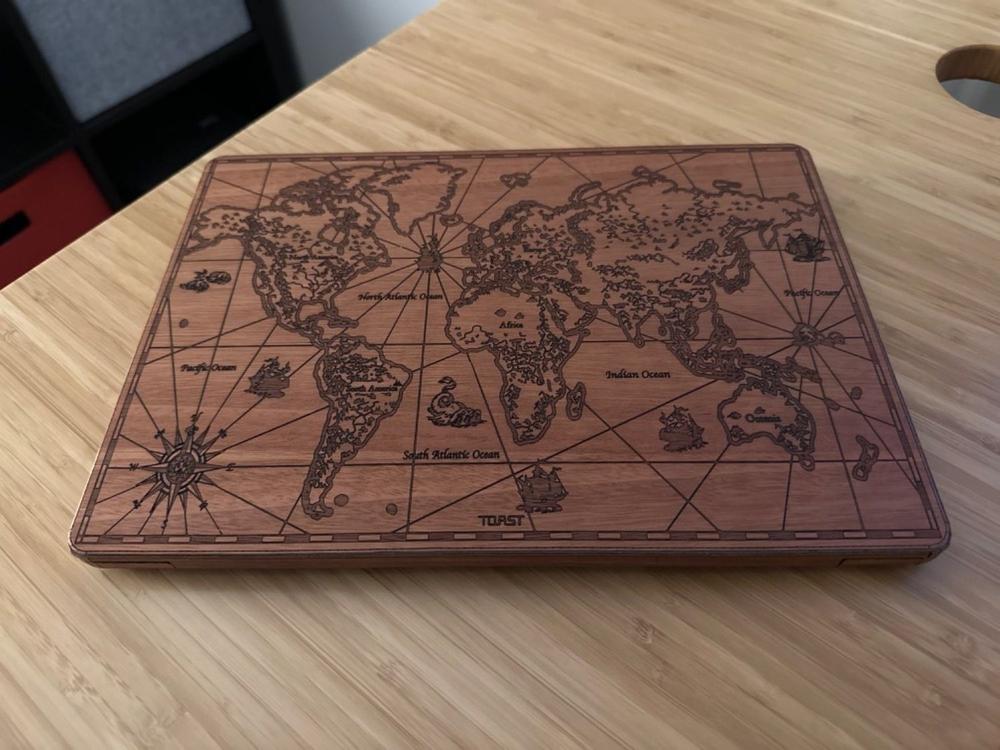 Custom Wood Laptop Covers - Customer Photo From John Andersen