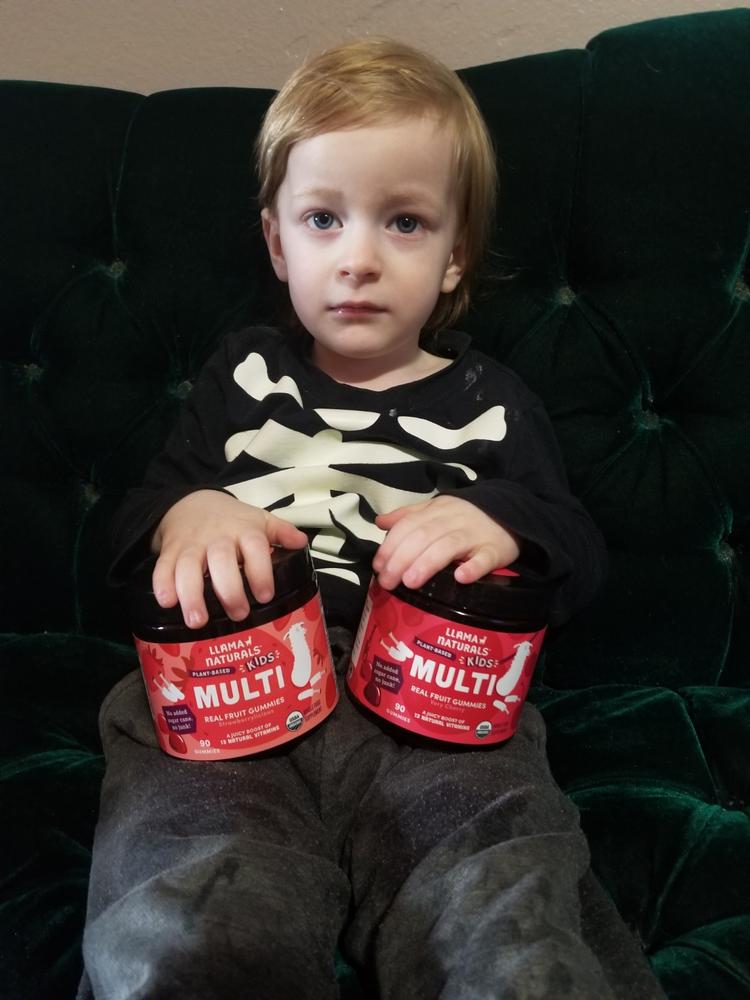 Kids Multivitamin - Cherry (Organic) - Customer Photo From Michael Pattison