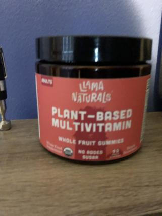 Llama Naturals Plant Based Multivitamin Supplement 90 Gummies 2 Pack For  Kids