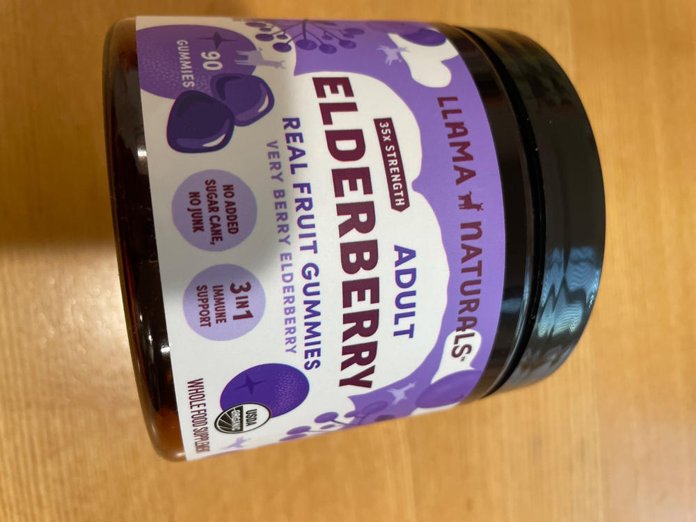 Adults Elderberry Immunity (Organic) - Customer Photo From Riah Yoo