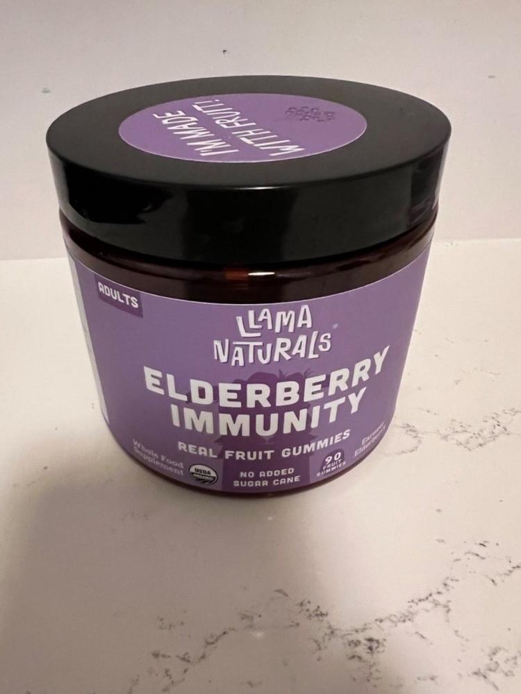 Adults Elderberry Immunity (Organic) - Customer Photo From Blair Dion