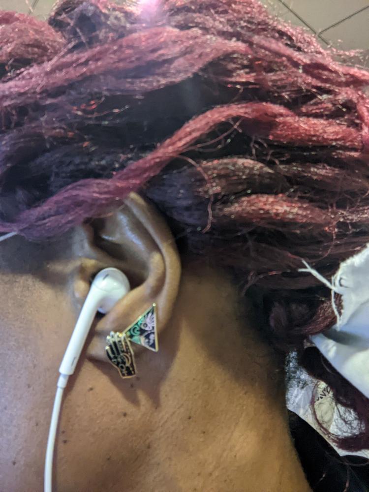 Mystic Powers Earrings - Customer Photo From Ouiyen C.