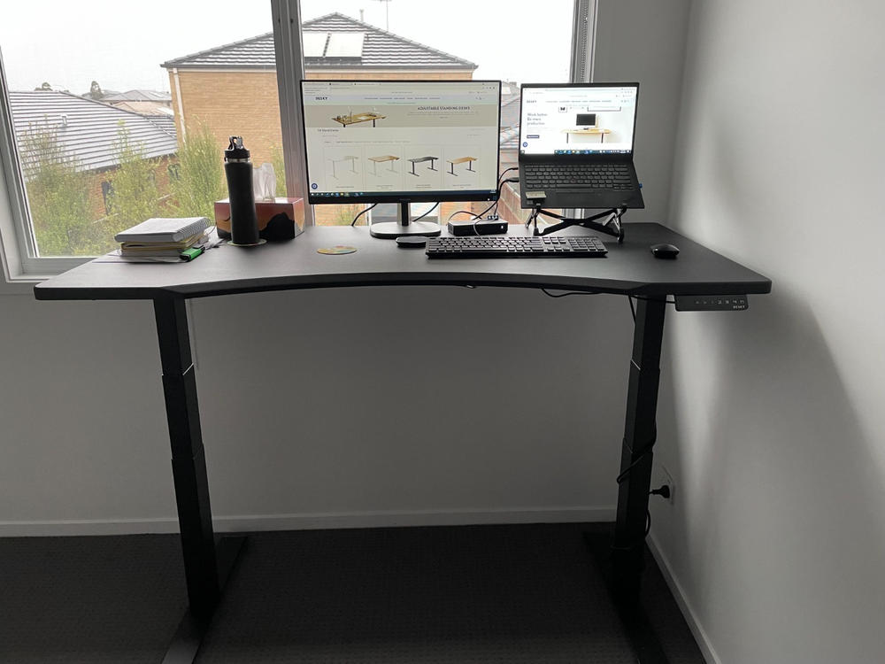 Desky Dual Ergo Edge Sit Stand Desk – Desky®