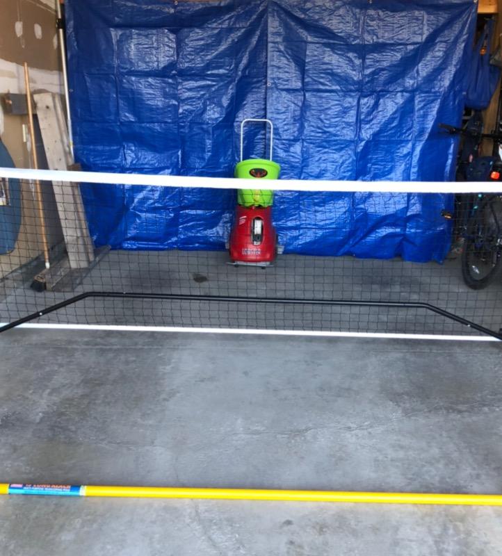Lobster The Pickle Pickleball Ball Machine - Customer Photo From Young Kim