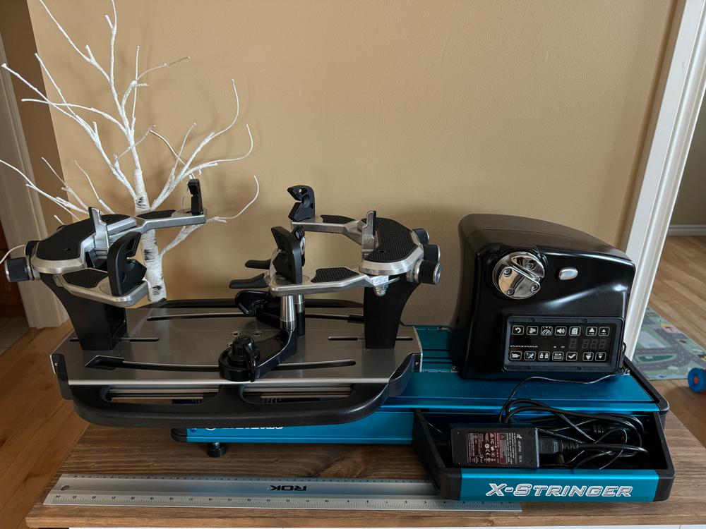 Gamma X-ELS Electronic Stringing Machine - Customer Photo From Stefan Guse