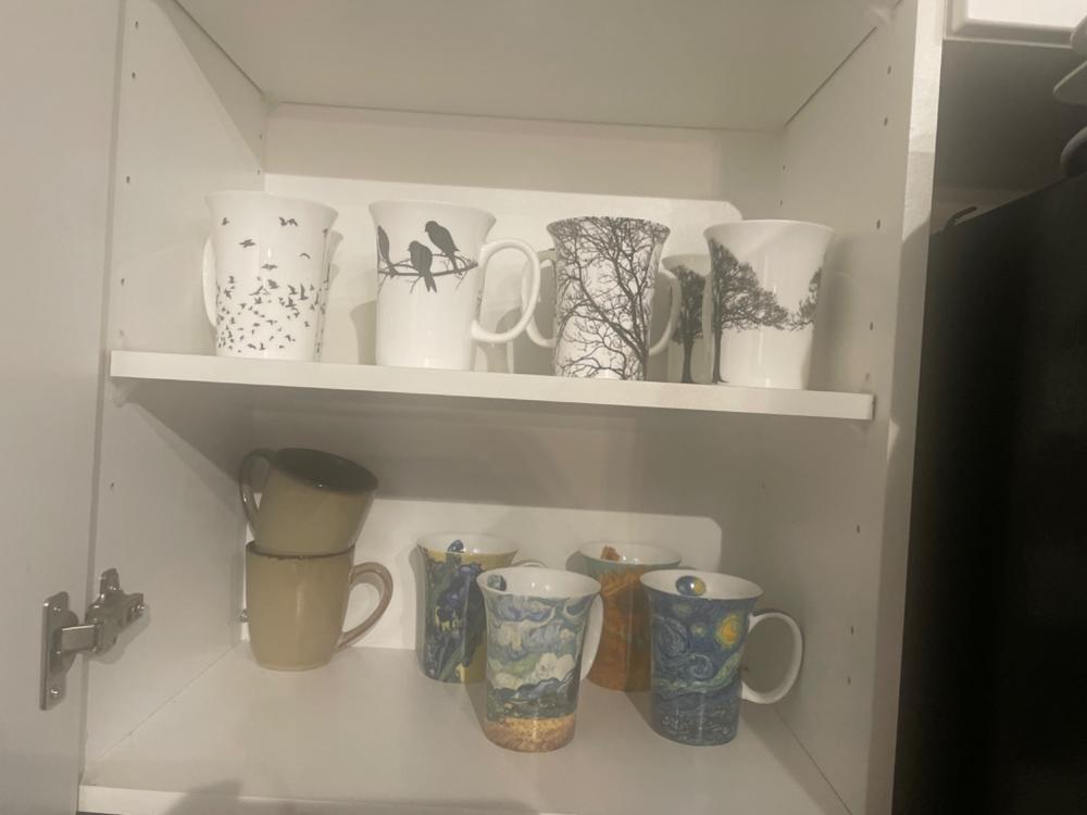 Eternal Silhouette set of 4 Mugs - Customer Photo From Jill Vales