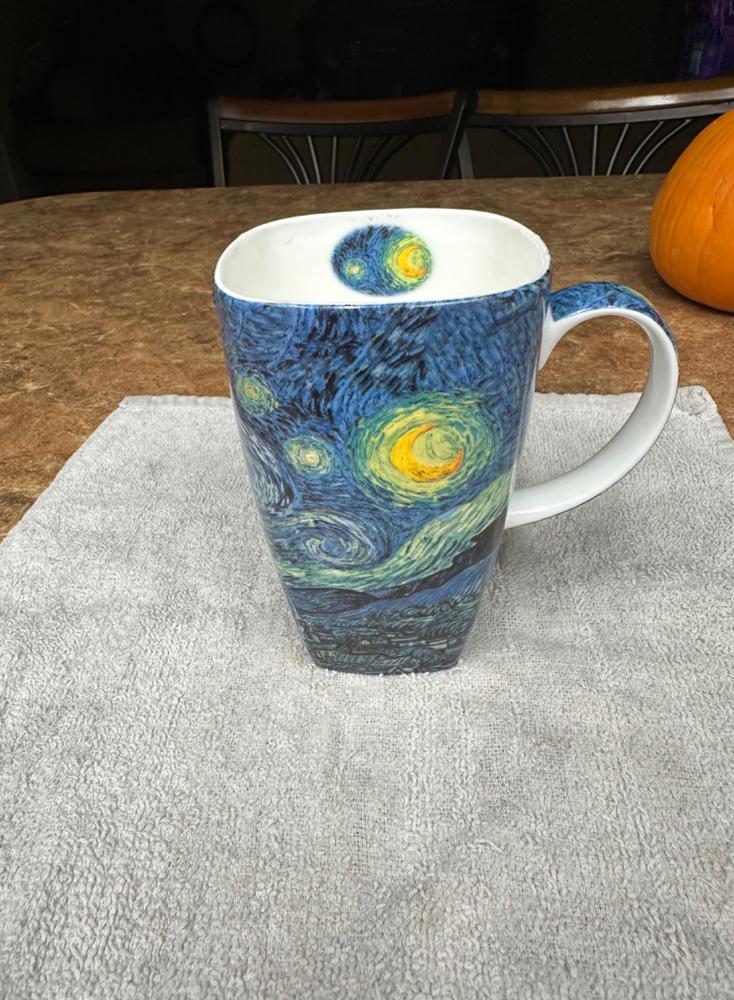 Van Gogh Starry Night Grande Mug - Customer Photo From Art Stephenson