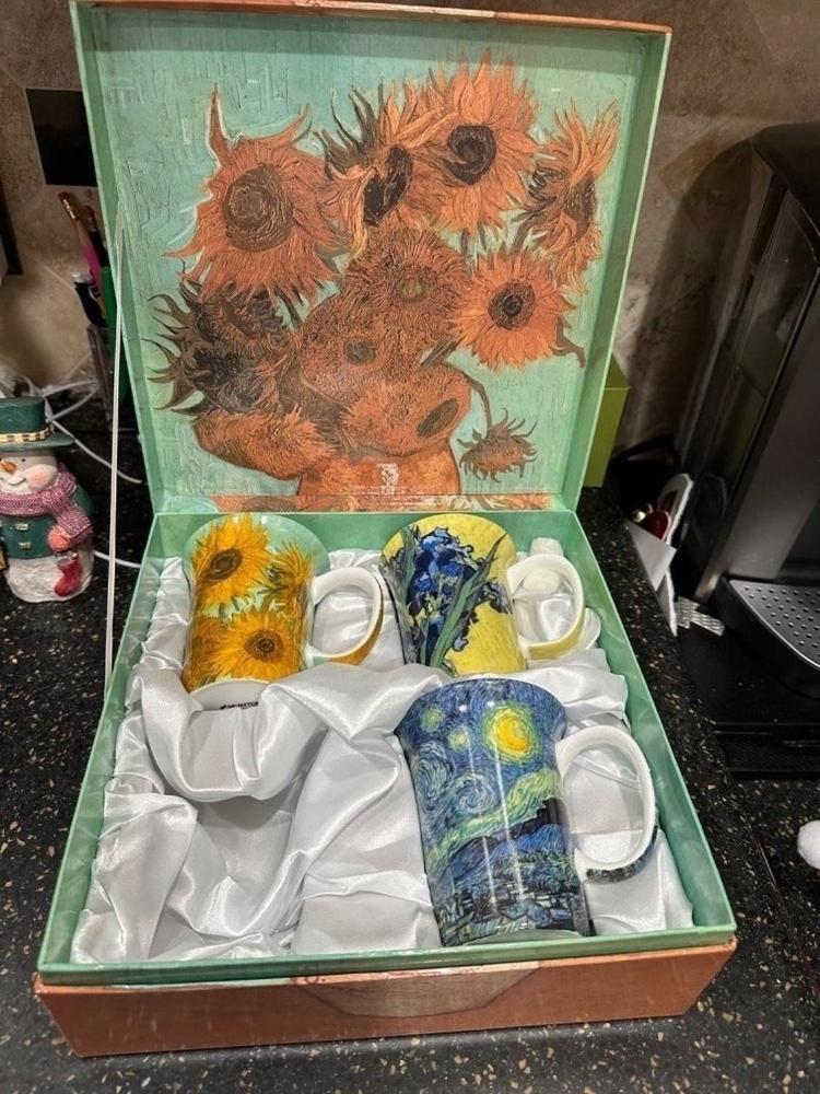 Van Gogh set of 4 Mugs - Customer Photo From Norm Dula