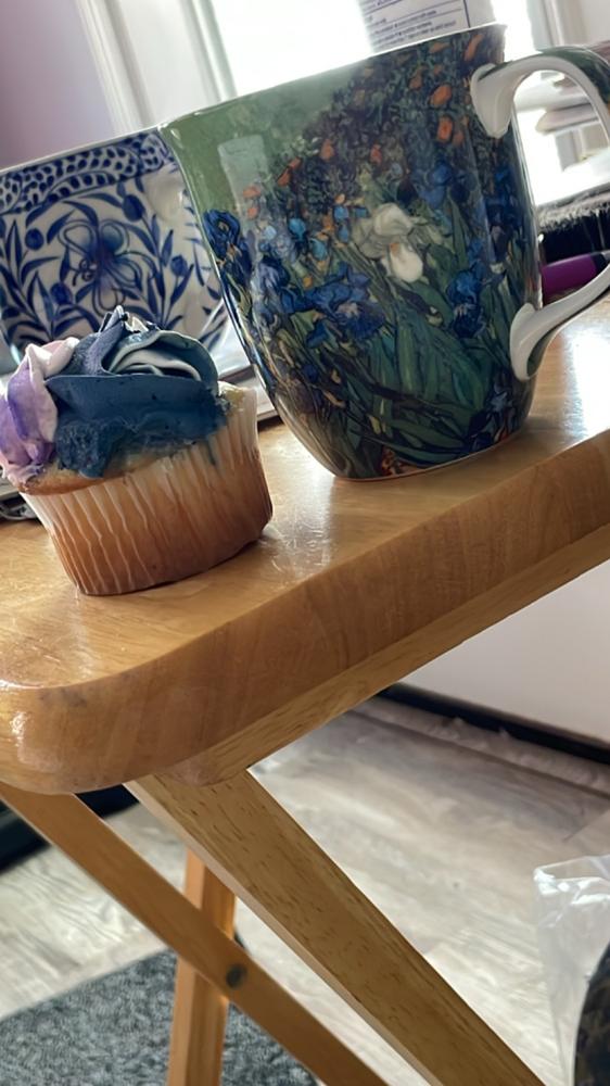 Van Gogh Irises Java Mug - Customer Photo From Janice Gottschalk