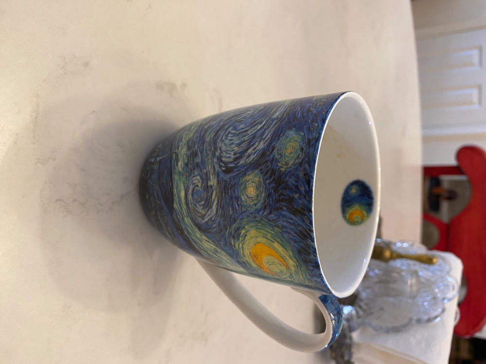 Van Gogh Starry Nights Mug Pair - Customer Photo From Warren Leary