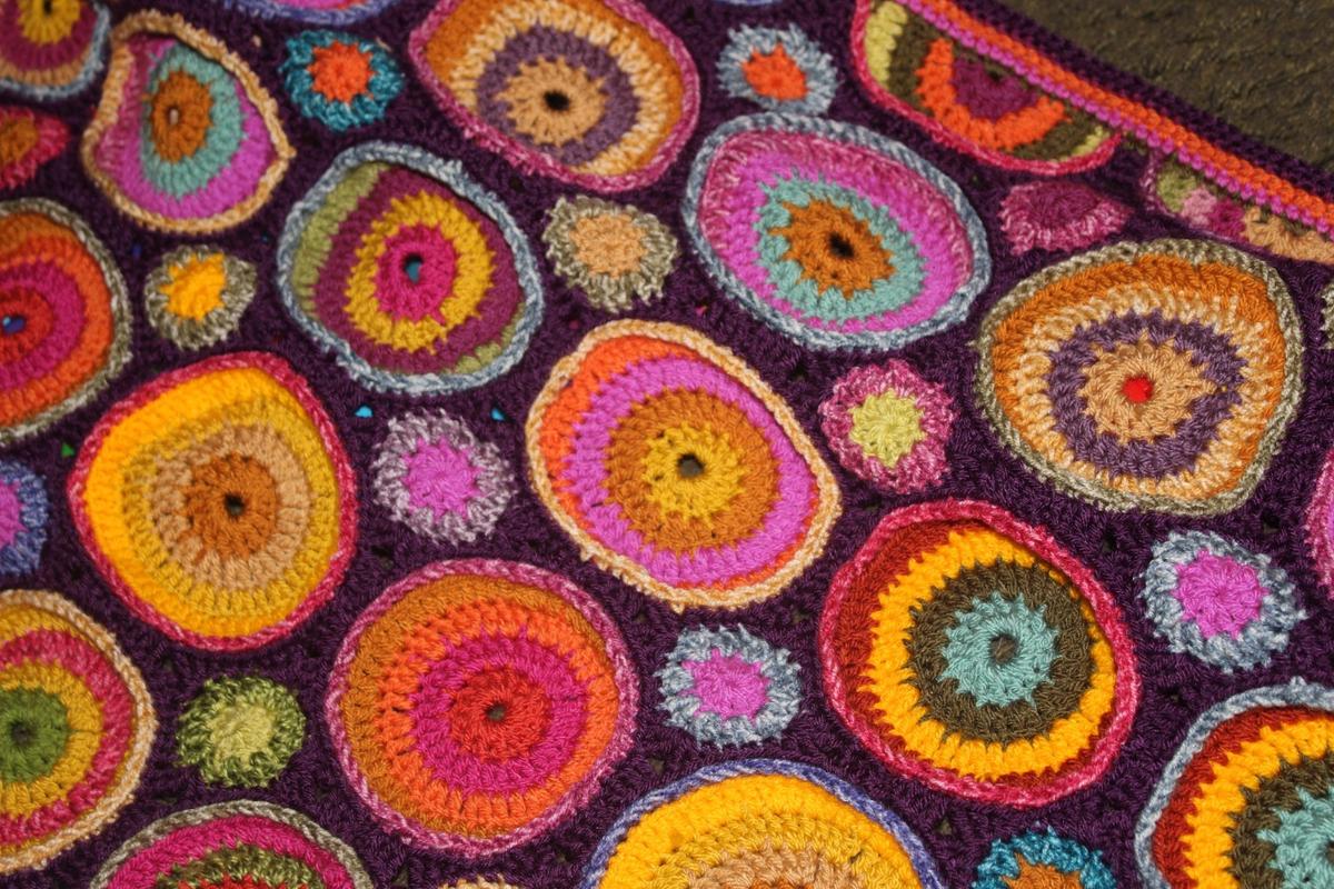 Magic Circles Blanket Crochet Kit and Pattern in Stylecraft Yarn