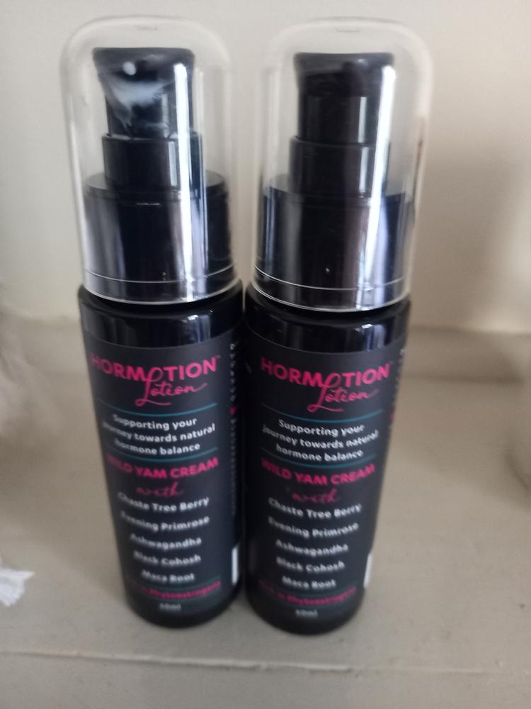 Hormotion Lotion Wild Yam Cream for Hormone Balance - Customer Photo From Deb 