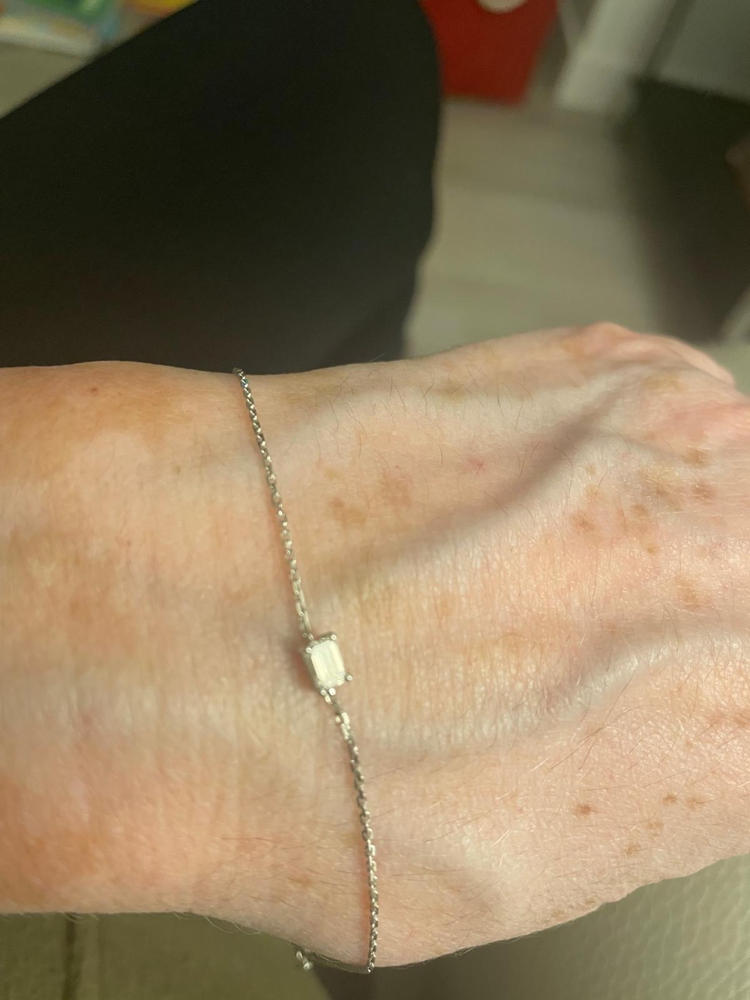 Monet Bracelet 18K White Gold - Customer Photo From Ashley Hasler