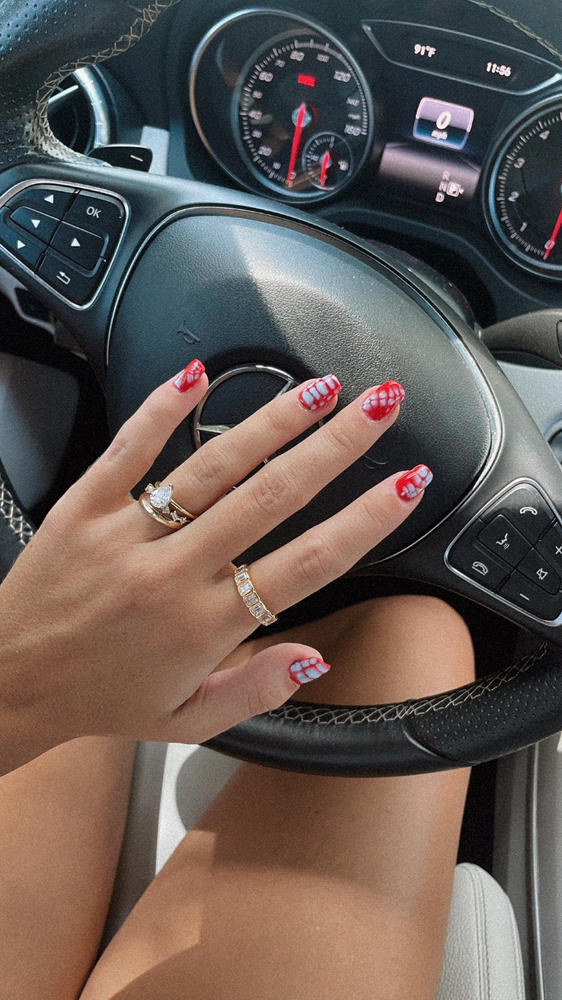 Cassidy Ring Gold Vermeil - Customer Photo From Mariah Ezra