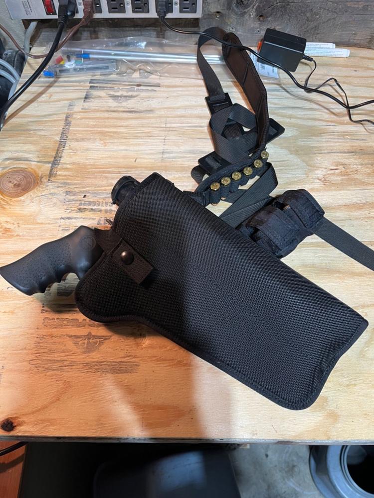 The Denali Hunter "Scoped" Chest Holster - Customer Photo From Aloysius Sypniewski