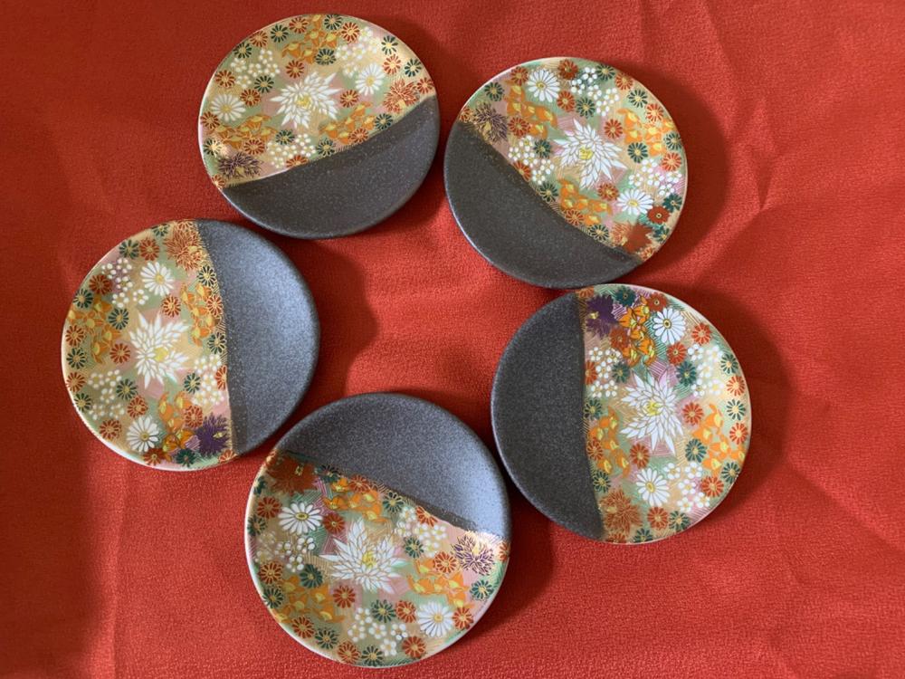 Hanazume Kutani Sauce Plate Set - Customer Photo From Michelle H.